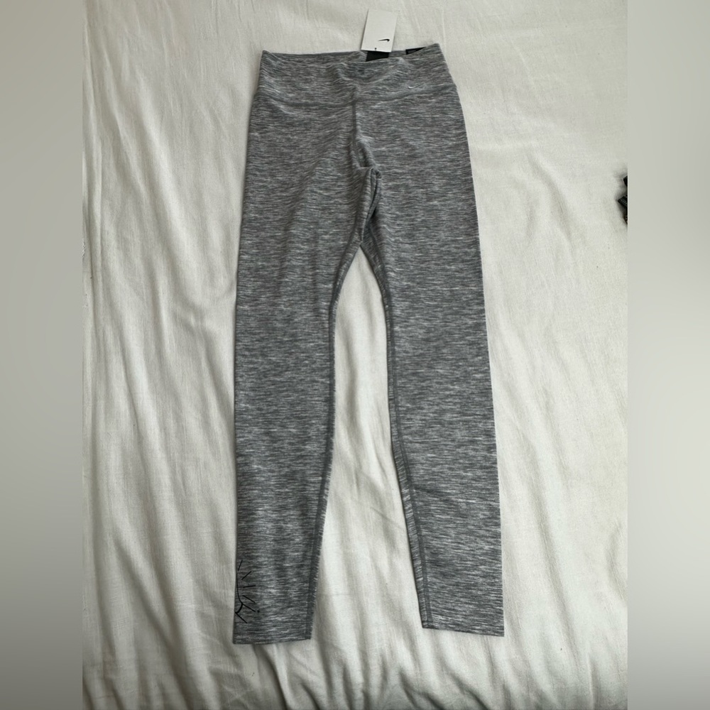 NWT Nike one luxe right fit grey leggings